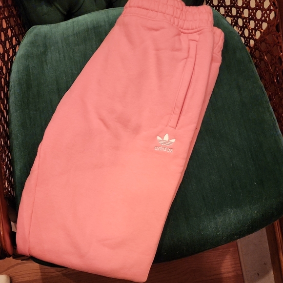 Pink Adidas Sweat Pants M - Picture 1 of 5